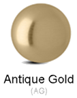 Acabados ROHL: Oro antiguo (AG)