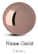 Acabados ROHL: dorado rosado (RG)